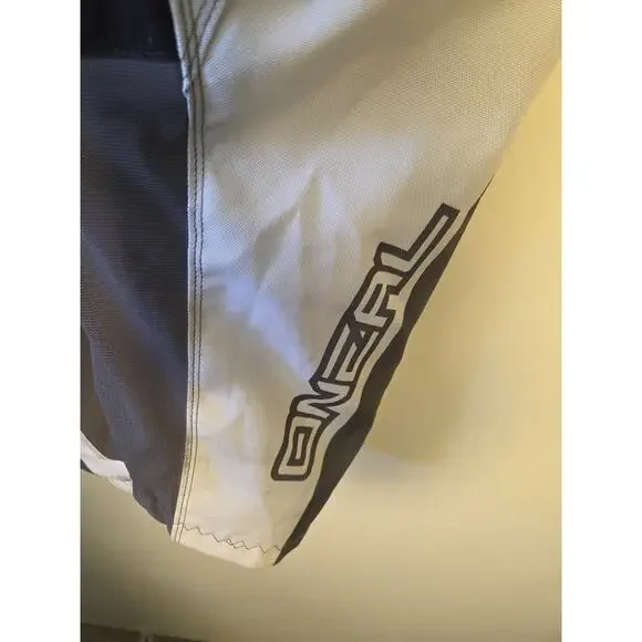 O'Neal Tapered Element Trail Pant Black Gray White Sz 38 Mens Moto